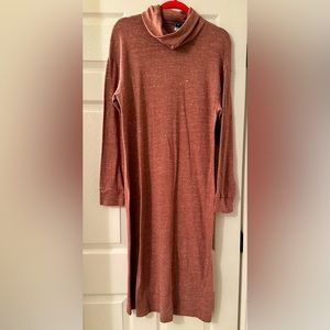 M old navy long turtle neck and winter dress